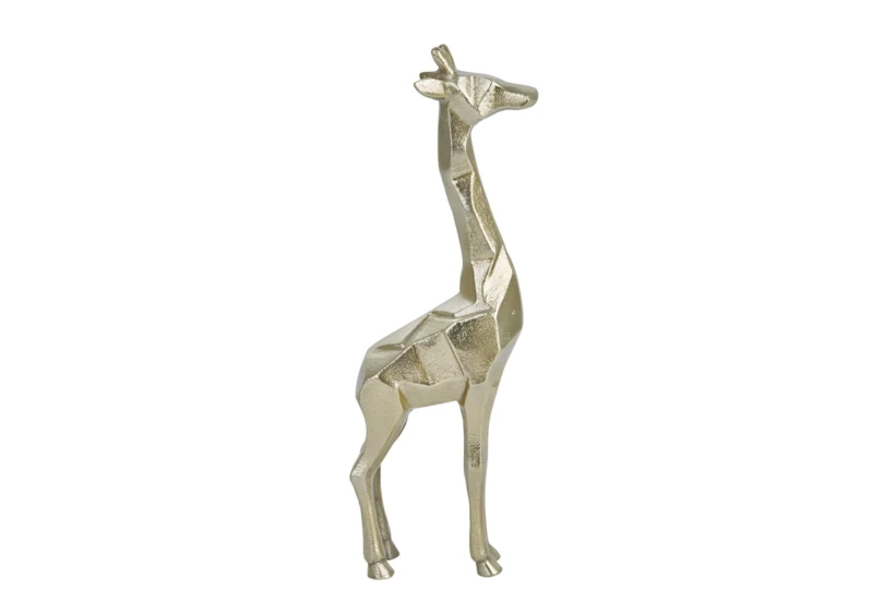 Gold 15 Inch Giraffe Decor - 360