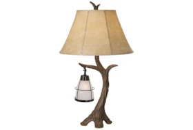 Table Lamp-Poly Tree Branch 