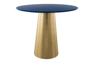 Gold Cone Accent Table