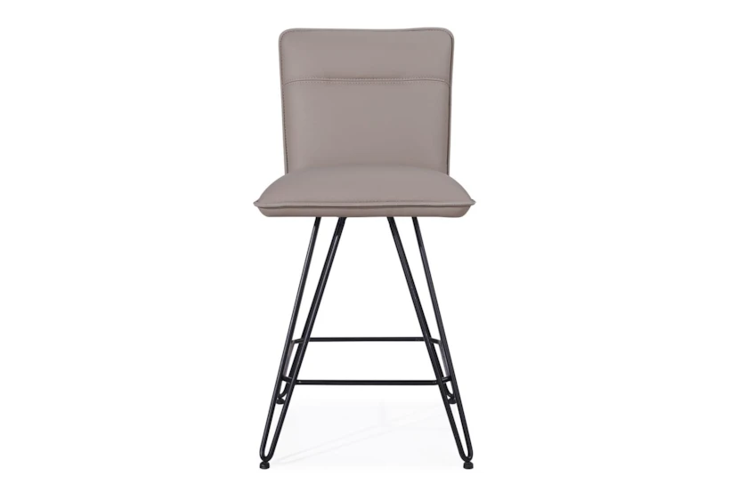 Demi Taupe 37" Counter Stool Set of 2 - 360