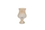 16 Inch Gold Hurricane Lamp - Front