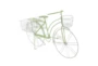 35 Inch Green Metal Bicycle Plant Stand - Material