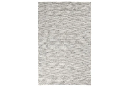 8'X10' Rug-Calder Woven Wool Blend Grey/Ivory
