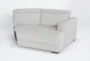 Chanel Grey Right Arm Facing Cuddler Chaise With Ratchet Headrest - Signature