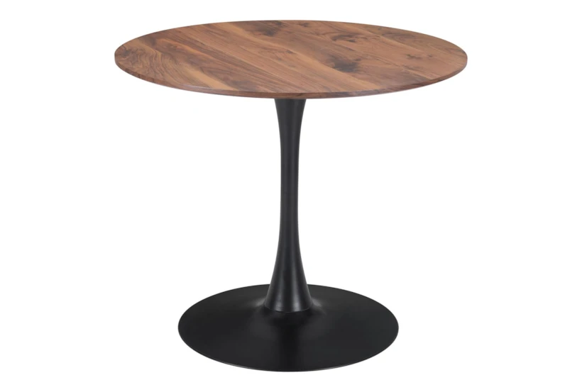Opera Brown And Black Dining Table - 360