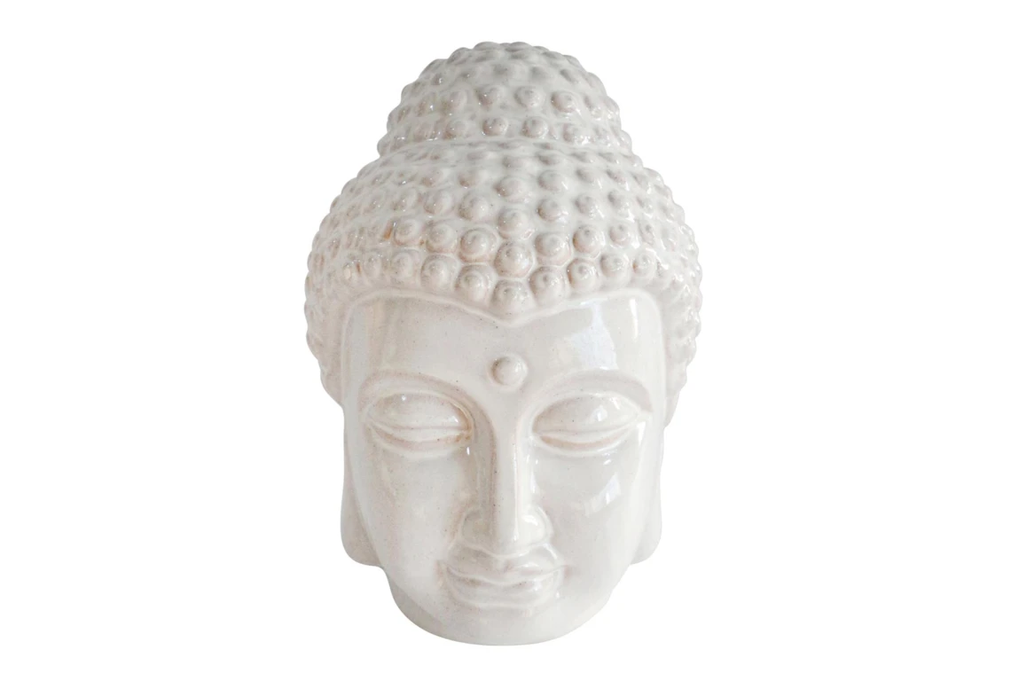 Ivory Buddha Head | Spaces