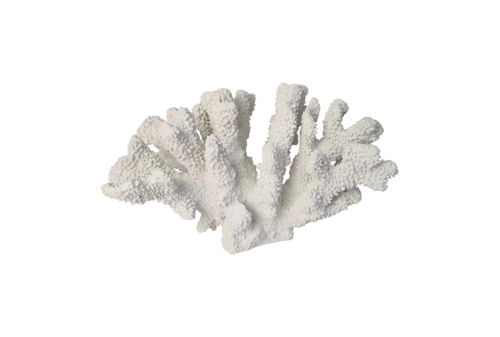 7 Inch White Coral Decor 