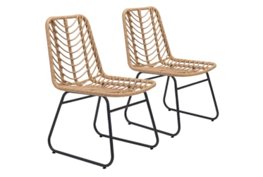 Trask Natural Dining Side Chair Set Of 2