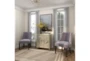 Grey Velvet Upholstered Dining Side Chair Set Of 2 - Room