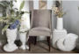Brown Upholstered Dining Side Chair - Room