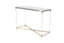 Acrylic 44" Console Table - Side