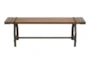Brown 55" Wood Bench - Signature