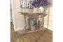 White 48" Console Table - Room