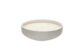 12 Inch White Bowl Scented Candle