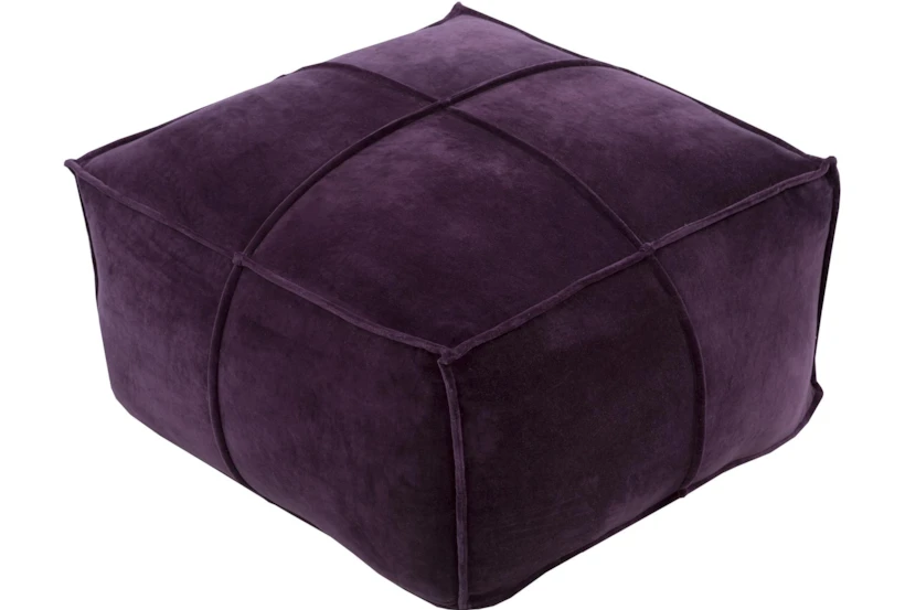 Pouf-Purple Velvet - 360