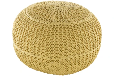 Pouf-Butter Knitted