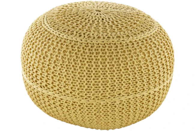 Pouf-Butter Knitted - 360