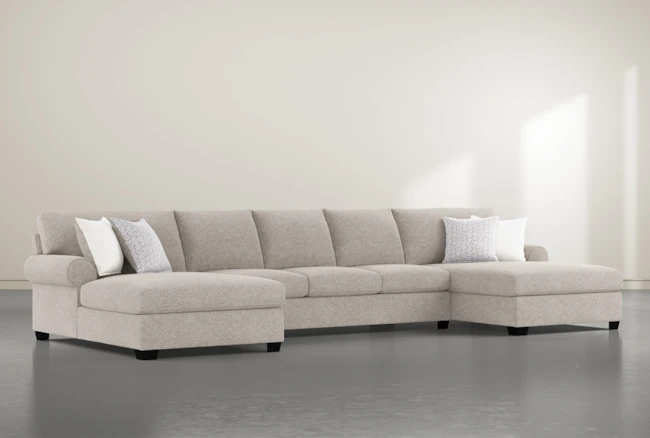 Brody 3 Piece 170" Sectional With Double Chaise - 360