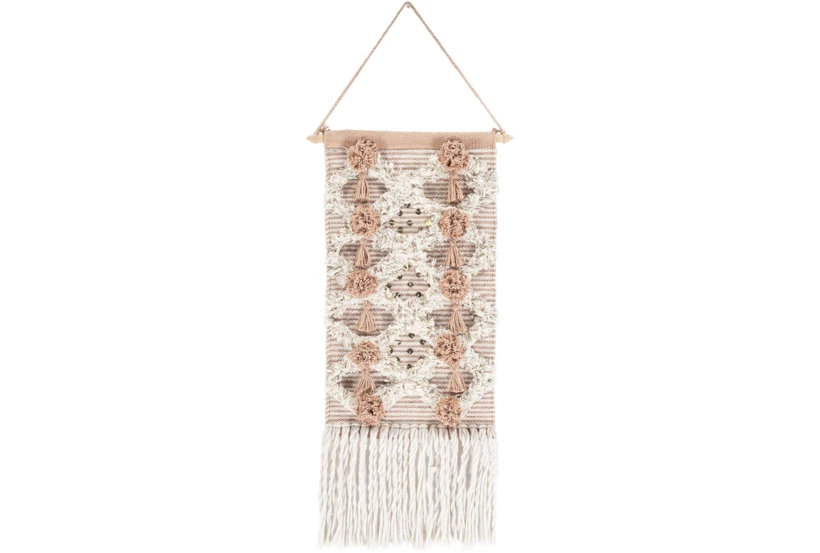 Wall Tapestry-Woven Fringe Camel 14X22 - 360