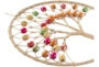 Wall Hanging-Macrame Tree Multicolor  11X26 - Detail