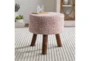 Pink And White Stool - Room