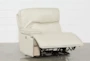 Marcus Oyster Power Left Arm Facing Recliner with Power Headrest & USB - Recline