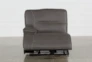 Marcus Grey Left Arm Facing Power Recliner With Power Headrest And Usb - Recline