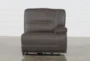Marcus Grey 3 Piece 95" Power Reclining Console Loveseat With Power Headrest & Usb - Front