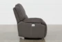 Marcus Grey Recliner with Power Headrest & USB - Side