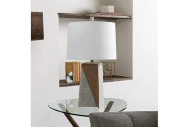 Table Lamp-Two Tone Concrete