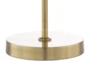 Table Lamp-Brass Antiqued Metal - Detail