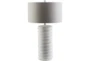 Table Lamp-Ivory Distressed Composition - Signature