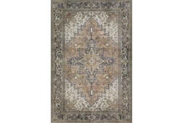 5'x7'6" Rug-Sterling Distressed Chocolate