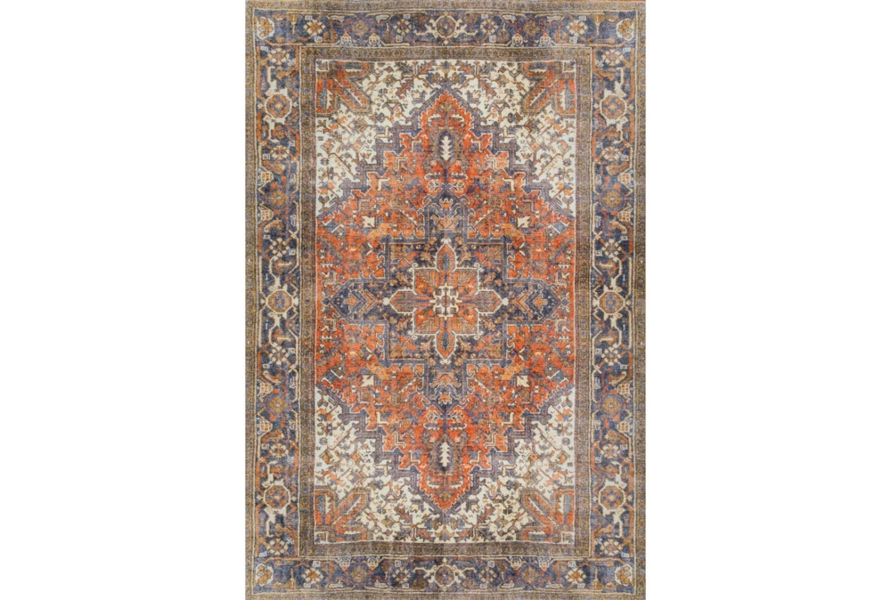 7'8"x9'8" Rug-Sterling Distressed Copper
