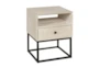 One Drawer Open Shelf End Table - Signature