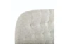 Full/Queen Linen Rounded Diamond Tufted Upholstered Headboard - Detail