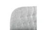 Full/Queen Platinum Rounded Diamond Tufted Upholstered Headboard - Detail