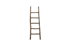 Brown Wood Blanket Ladder