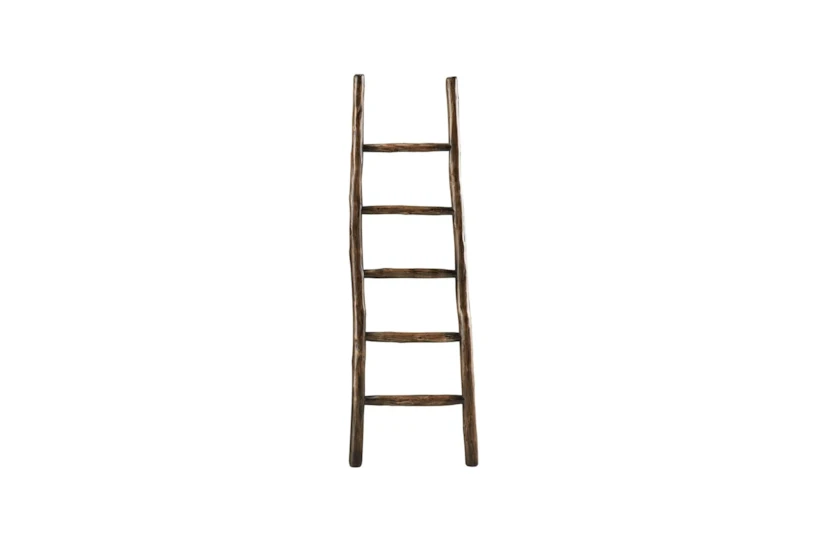 Brown Wood Blanket Ladder  - 360