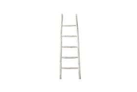 White Wash Blanket Ladder