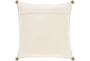 Accent Pillow-Cream Multicolor Tassels 22X22 - Room