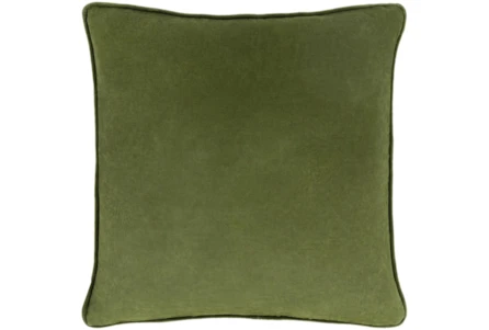 Accent Pillow-Grass Green Velvet 18X18
