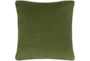 Accent Pillow-Grass Green Velvet 22X22 - Back