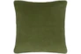 Accent Pillow-Grass Green Velvet 22X22 - Back