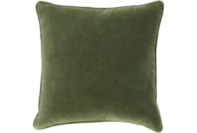 Accent Pillow-Grass Green Velvet 22X22
