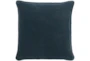 Accent Pillow-Navy Velvet 18X18  - Detail