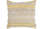 Accent Pillow-Butter Textured Stripes With Sequins 18X18 - Signature