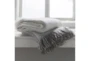 Accent Throw-Taupe Fringe - Room