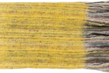 Accent Throw-Yellow Stripe