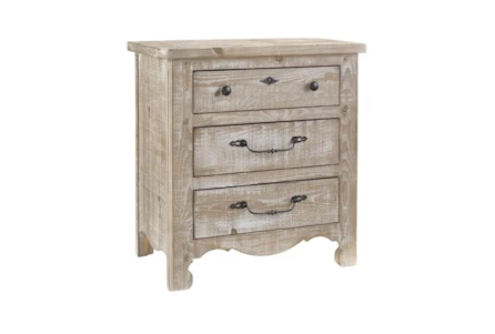 Natural Rustic Cottage 29" Nightstand